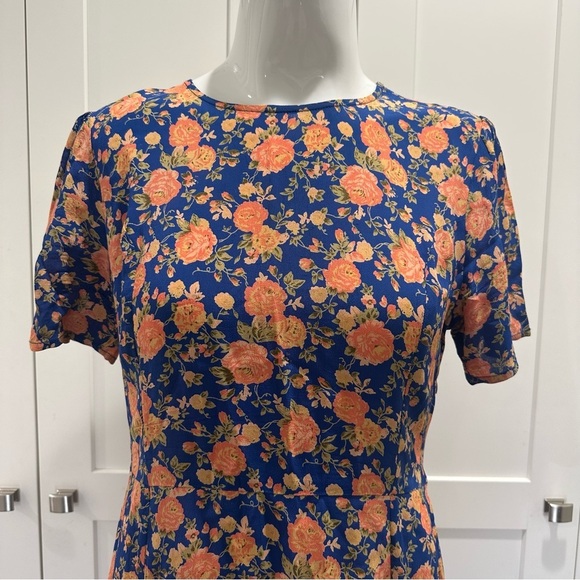 Tularosa Iris Floral Dress Size Large - Picture 3 of 6